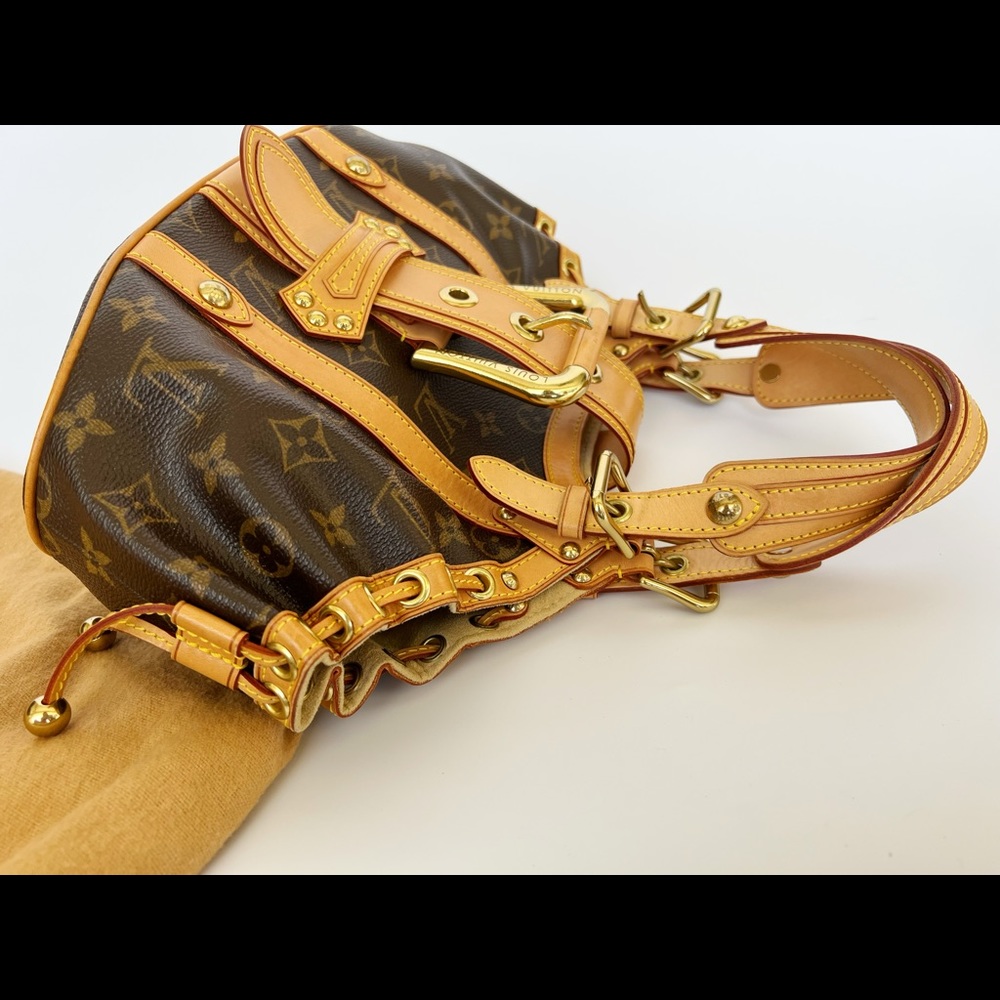 Authentic✅ Louis Vuitton Monogram Teda PM HandBag Satchel Brown M92399 Purse - Picture 11 of 12